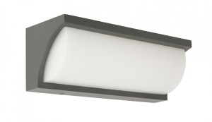 Kinkiet zewnętrzny Mona MN19301 SU-MA 16 x SMD LED, 13 W, 230 V Ciemny popiel