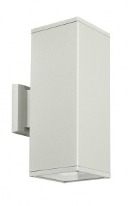 Kinkiet zewnętrzny Adela 8001 AL SU-MA E27, 2 x 60 W, 230 V Srebrny
