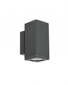 Kinkiet zewnętrzny Adela Midi M1460 DG SU-MA GU10, 2 x max 35 W, 230 V Ciemny popiel