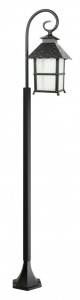 Lampa zewnętrzna latarnia stojąca Cadiz K 5002/1/Z SU-MA E27, 1 x 60 W, 230 V Czarny, patyna