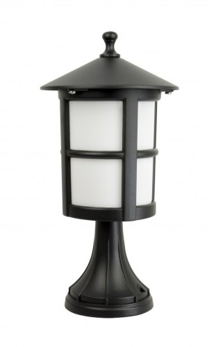 Lampa zewnętrzna latarnia stojąca CORDOBA II K 4011/1/TD SU-MA E27, 1 x 60 W, 230 V Czarny, patyna