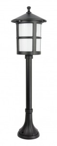 Lampa zewnętrzna latarnia stojąca CORDOBA II K 5002/3/TD SU-MA E27, 1 x 60 W, 230 V Czarny, patyna