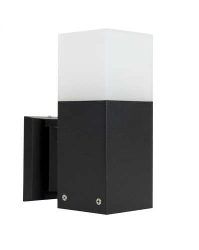 Lampa elewacyjna kinkiet Cube CB-K BL SU-MA E27, 1 x max 20 W, 230V Czarny