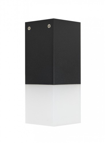Lampa elewacyjna kinkiet Cube CB-S BL SU-MA E27, 1 x max 20 W, 230V Czarny