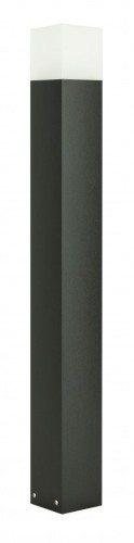 Lampa stojąca słupek ogrodowy Cube Max CB-MAX 1000 BL SU-MA E27, 1 x max 20 W, 230V Czarny