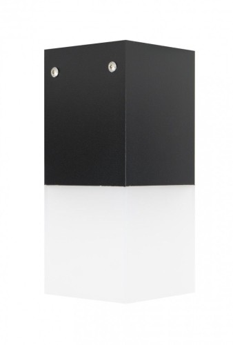 Lampa elewacyjna kinkiet Cube Max CB-MAX S BL SU-MA E27, 1 x max 20 W, 230V Czarny