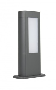Lampa stojąca słupek ogrodowy Evo GL15401 SU-MA 2 x 30 szt. 2835 SMD LED; 8 W, 230 V Ciemny popiel