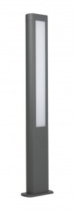 Lampa stojąca słupek ogrodowy Evo GL15403 SU-MA 2 x 84 szt. 2835 SMD LED; 20 W, 230 V Ciemny popiel
