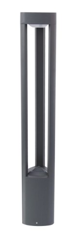 Lampa stojąca słupek ogrodowy FAN GL 11205 SU-MA GX53, 1 x max 11 W, 230 V (brak żarówki w komplecie) Ciemny popiel