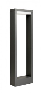 Lampa stojąca słupek ogrodowy Form YB19503 SU-MA LED 7 W, 230 V Ciemny popiel