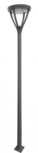 Lampa masztowa zewnętrzna Mars MLS-LB-22A 4000K SU-MA LED 45 W, 230 V Ciemny popiel