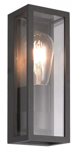 Lampa elewacyjna kinkiet Porto M1976 SU-MA E27, 1 x 60 W, 230 V Czarny