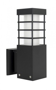 Lampa elewacyjna kinkiet RADO II K BL SU-MA E27, 1 x 18 W, 230 V Czarny
