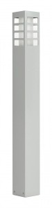 Lampa elewacyjna kinkiet RADO III 1 AL SU-MA E27, 1 x 18 W, 230 V Srebrny