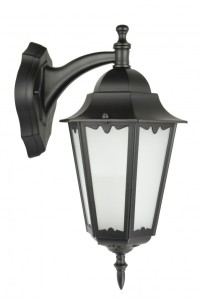 Lampa elewacyjna kinkiet Retro Classic II K 3012/1/DH SU-MA E27, 1 x 60 W, 230 V Czarny, patyna