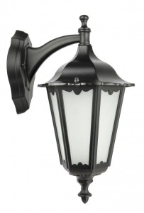 Lampa elewacyjna kinkiet Retro Classic K 3012/1/D SU-MA E27, 1 x 60 W, 230 V Czarny, patyna