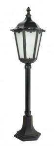 Lampa stojąca latarnia Retro Classic K 5002/3 SU-MA E27, 1 x 60 W, 230 V Czarny, patyna