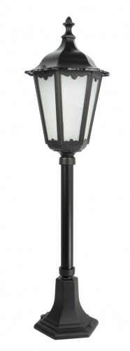 Lampa stojąca latarnia Retro Classic K 5002/3 SU-MA E27, 1 x 60 W, 230 V Czarny, patyna
