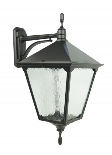 Lampa elewacyjna kinkiet Retro Kwadratowe K 3012/1/BD KWG SU-MA E27, 1 x 100 W, 230 V Czarny, patyna