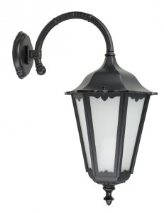Lampa elewacyjna kinkiet Retro Maxi K 3012/1/BD SU-MA E27, 1 x 100 W, 230 V Czarny, patyna