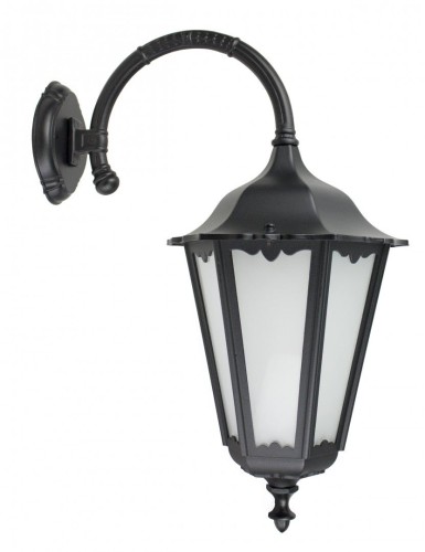 Lampa elewacyjna kinkiet Retro Maxi K 3012/1/BD SU-MA E27, 1 x 100 W, 230 V Czarny, patyna