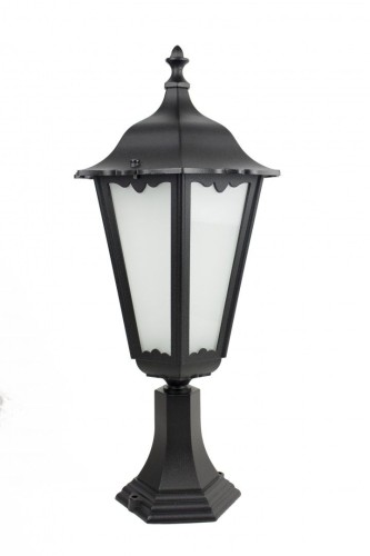 Lampa stojąca latarnia Retro Maxi K 4011/1 BD SU-MA E27, 1 x 100 W, 230 V Czarny, patyna