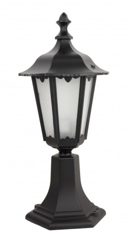 Lampa stojąca latarnia Retro Midi K 4011/1/M SU-MA E27, 1 x 60 W, 230 V Czarny, patyna