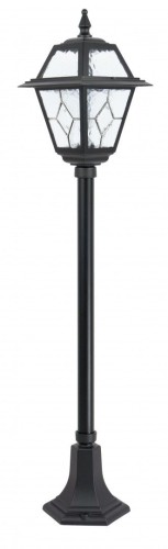 Lampa stojąca latarnia Witraż K 5002/2 N SU-MA E27, 1 x 60 W, 230 V Czarny, patyna