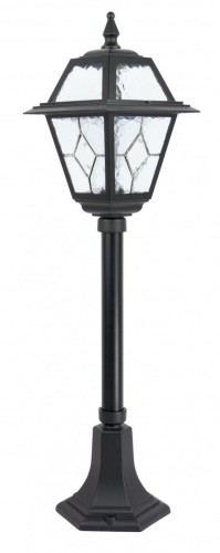 Lampa stojąca latarnia Witraż K 5002/3 N SU-MA E27, 1 x 60 W, 230 V Czarny, patyna