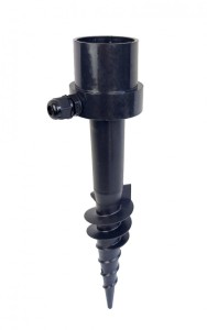 Szpic do opraw Alekule 1460-SZPIC SU-MA E27 max 10W, 230 V Czarny