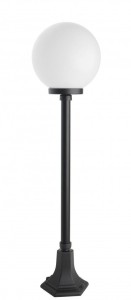 Lampa ogrodowa kula KULE CLASSIC K 5002/2/KP 250 SU-MA E27, 1 x 60 W, 230 V Czarny, patyna