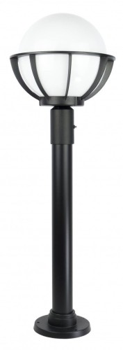 Lampa ogrodowa kula Kule z koszykiem 250 K 5002/2/KPO 250 SU-MA E27, 1 x 60 W, 230 V Czarny, patyna