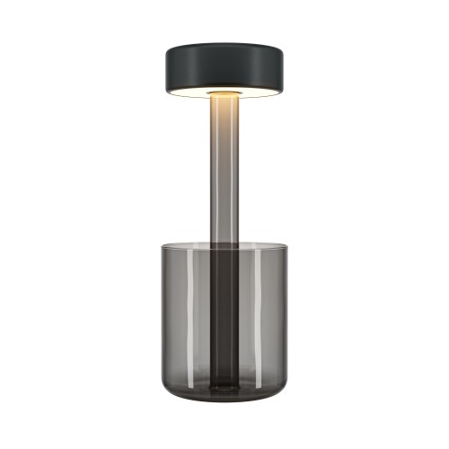 Lampa stojąca stołowa AI Collaboration MOD229TL-L3B3K3 Maytoni LEDx3W Szkło/Aluminium Szary/Czarny