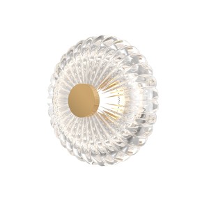 Lampa ścienna kinkiet Amulet MOD555WL-L3G3K Maytoni LEDx3W Metal/Szkło Złoto/Przezroczysty