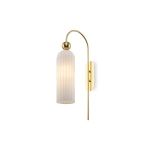 Lampa ścienna kinkiet Antic MOD302WL-01W Maytoni E14x40W Metal/Szkło Złoto/Biały