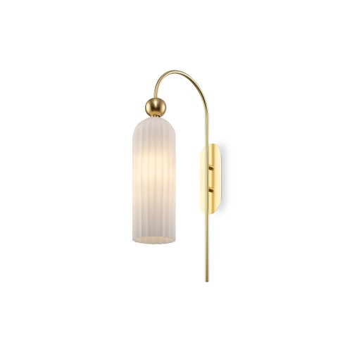 Lampa ścienna kinkiet Antic MOD302WL-01W Maytoni E14x40W Metal/Szkło Złoto/Biały