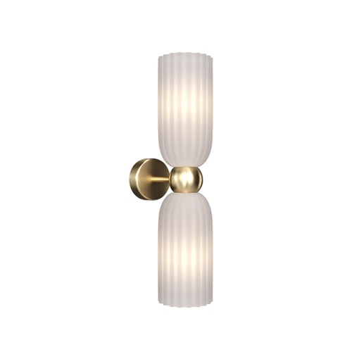 Lampa ścienna kinkiet Antic MOD302WL-02W Maytoni E14x40W Metal/Szkło Złoto/Biały