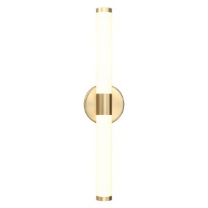 Lampa ścienna kinkiet Axis MOD106WL-L10G3K Maytoni LEDx10W Aluminium/Akryl Złoto/Biały