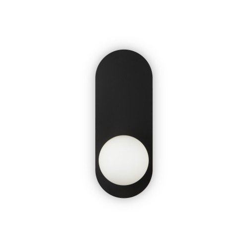 Lampa ścienna kinkiet Bao MOD419WL-01B Maytoni G9x28W Metal/Szkło Czarny/Biały