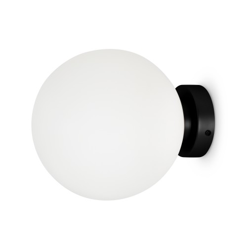 Lampa ścienna kinkiet Basic form MOD321WL-01B1 Maytoni E14x40W Metal/Szkło Czarny/Biały