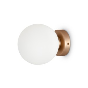 Lampa ścienna kinkiet Basic form MOD321WL-01G1 Maytoni E14x40W Metal/Szkło Złoto/Biały