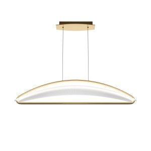 Lampa wisząca Breeze MOD281PL-L34BS3K Maytoni LEDx34W Aluminium/Akryl Mosiądz/Przezroczysty