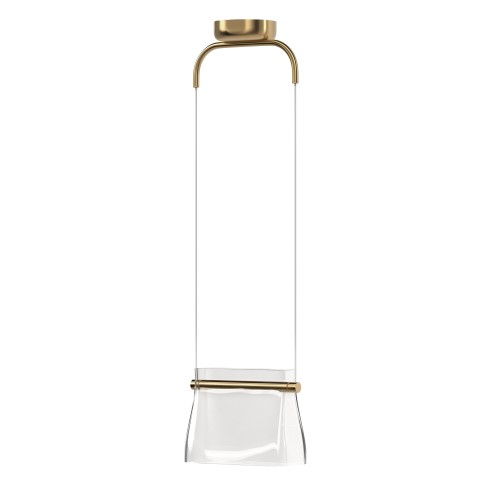 Lampa wisząca Cabaret MOD170PL-L8BS3K Maytoni LEDx8W Metal/Szkło Mosiądz/Przezroczysty