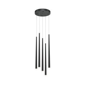 Lampa wisząca Cascade MOD132PL-L30BK Maytoni LEDx31W Aluminium/Aluminium Czarny/Czarny