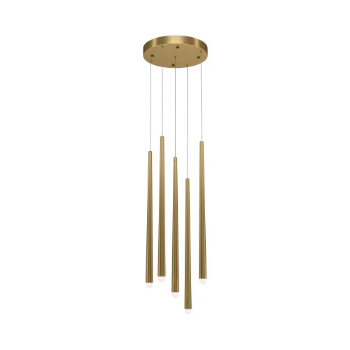 Lampa wisząca Cascade MOD132PL-L30BSK Maytoni LEDx31W Aluminium/Aluminium Mosiądz/Mosiądz