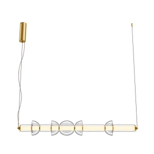 Lampa wisząca Cosmo MOD210PL-L39BS3K Maytoni LEDx39W Metal/Szkło Mosiądz/Przezroczysty