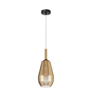 Lampa wisząca Duality MOD271PL-01B7 Maytoni E27x60W Metal/Szkło Czarny/Złoty