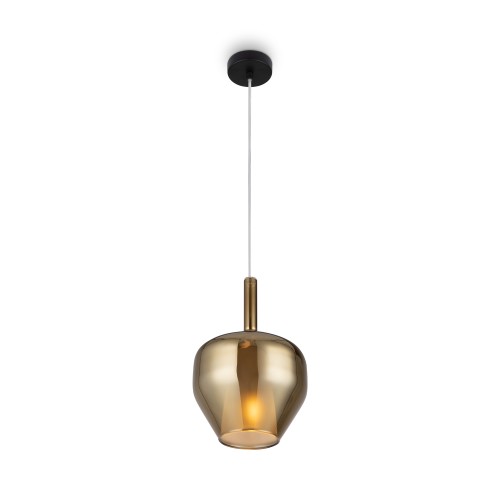 Lampa wisząca Duality MOD271PL-01B4 Maytoni E27x60W Metal/Szkło Czarny/Złoty