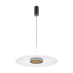 Lampa wisząca El MOD041PL-L15W3K1 Maytoni LEDx12W Aluminium/Aluminium Czarny/Biały