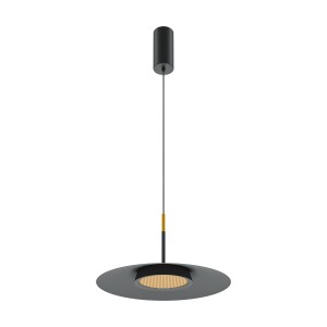 Lampa wisząca El MOD041PL-L15B3K1 Maytoni LEDx12W Aluminium/Aluminium Czarny/Czarny